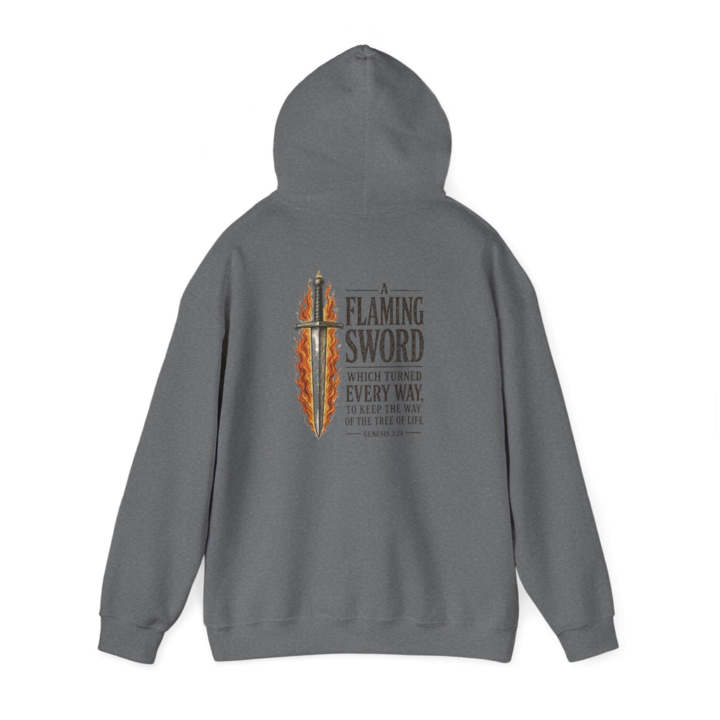 Flaming Sword Hoodie
