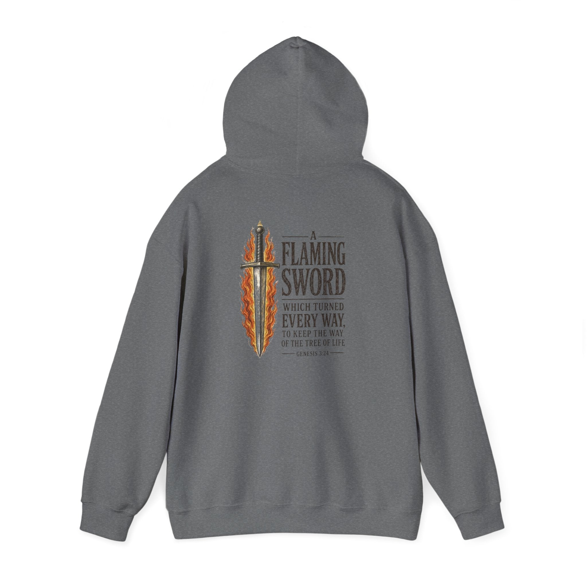 Flaming Sword Hoodie