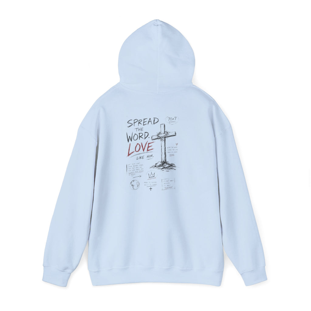 Spread the Word Cross Hoodie