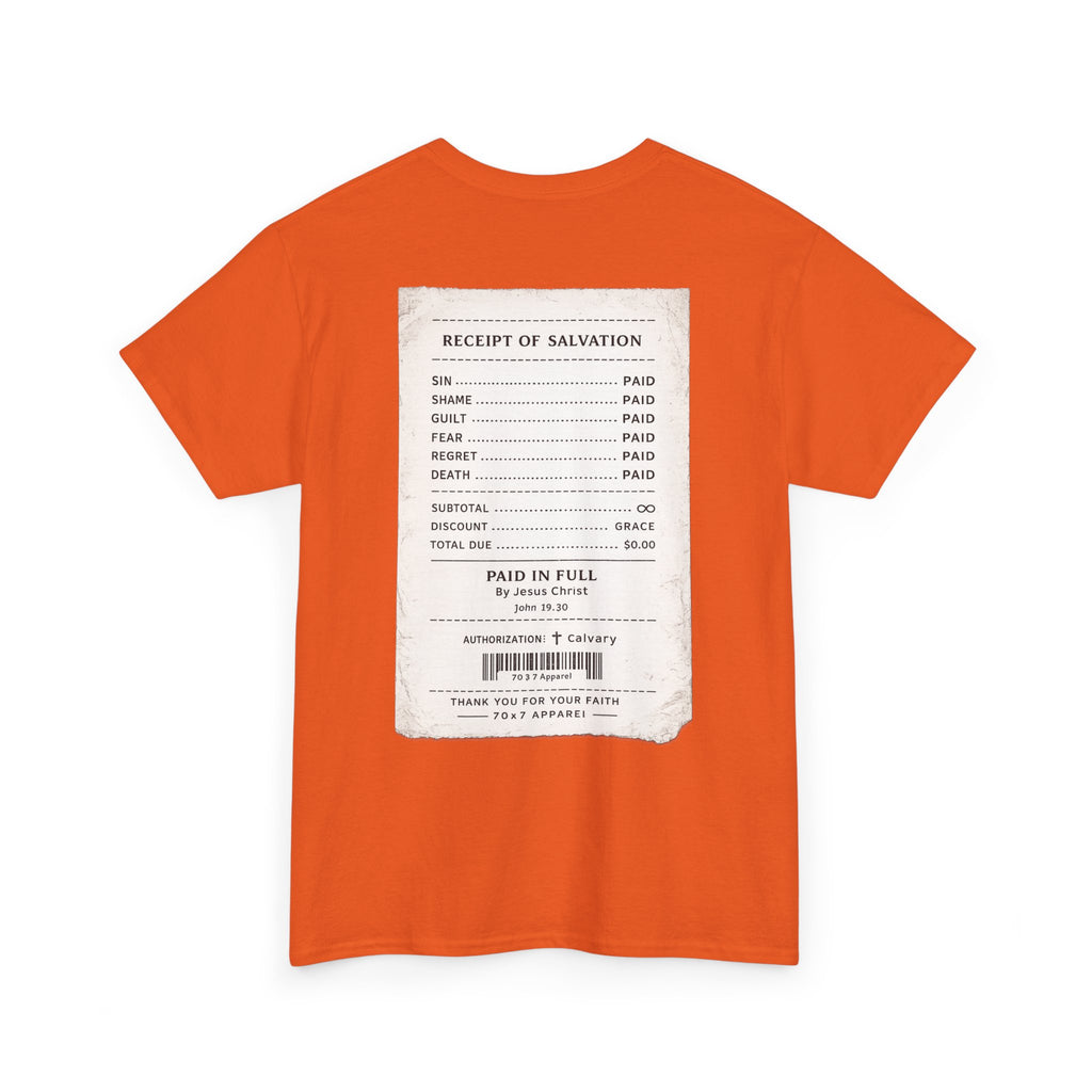 Receipt of Salvation Tee