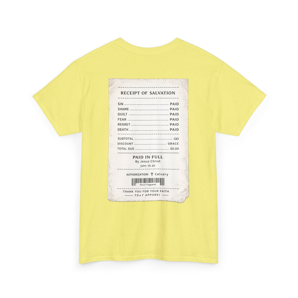 Receipt of Salvation Tee