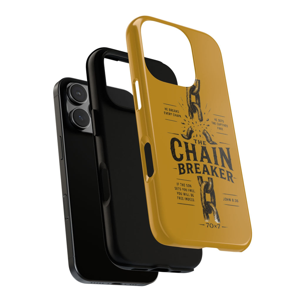 Chain Breaker Phone Case – Inspirational Christian Scripture iPhone Case