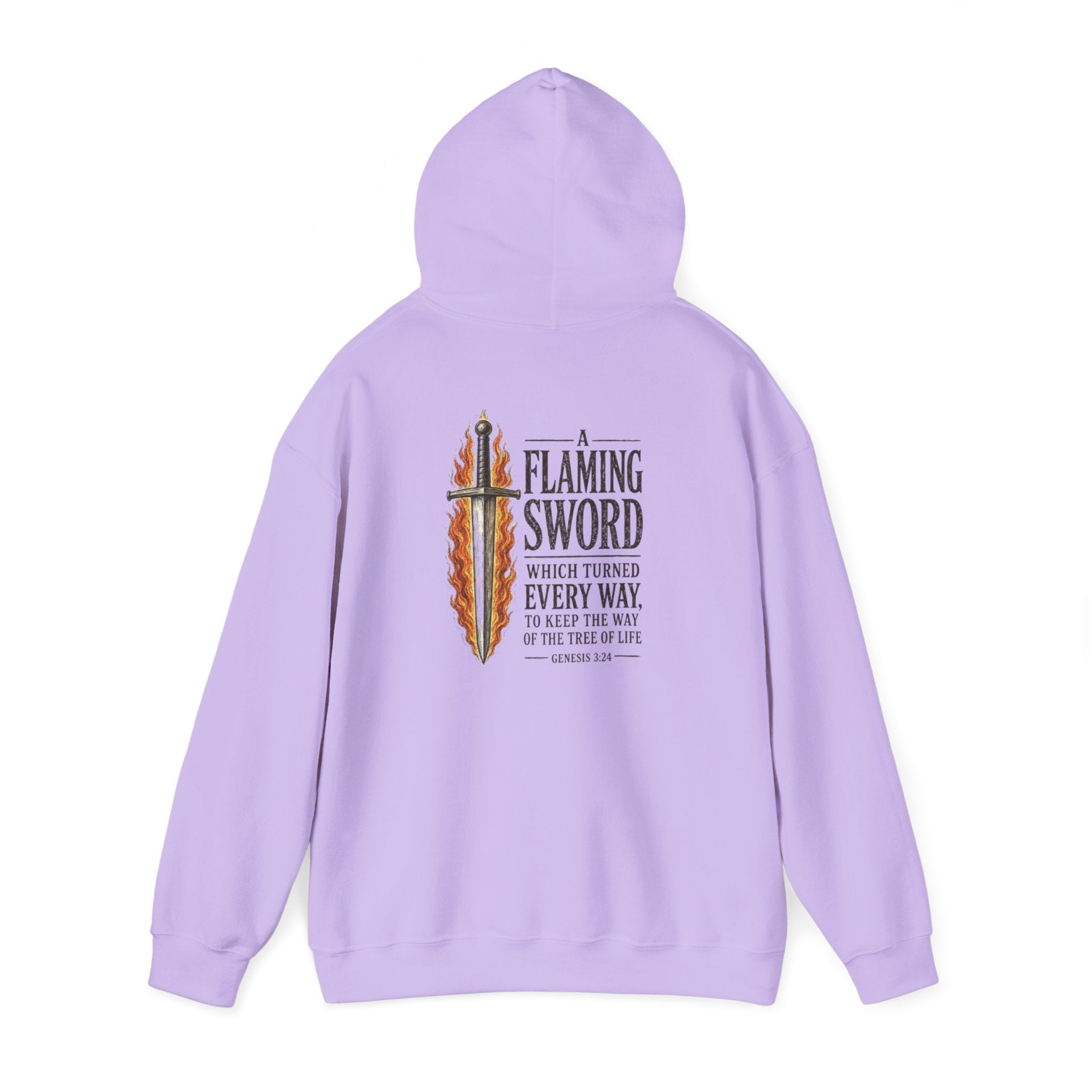 Flaming Sword Hoodie