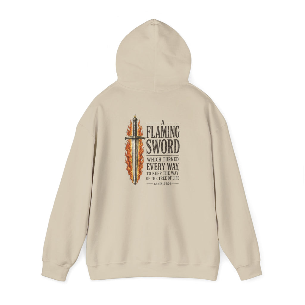 Flaming Sword Hoodie