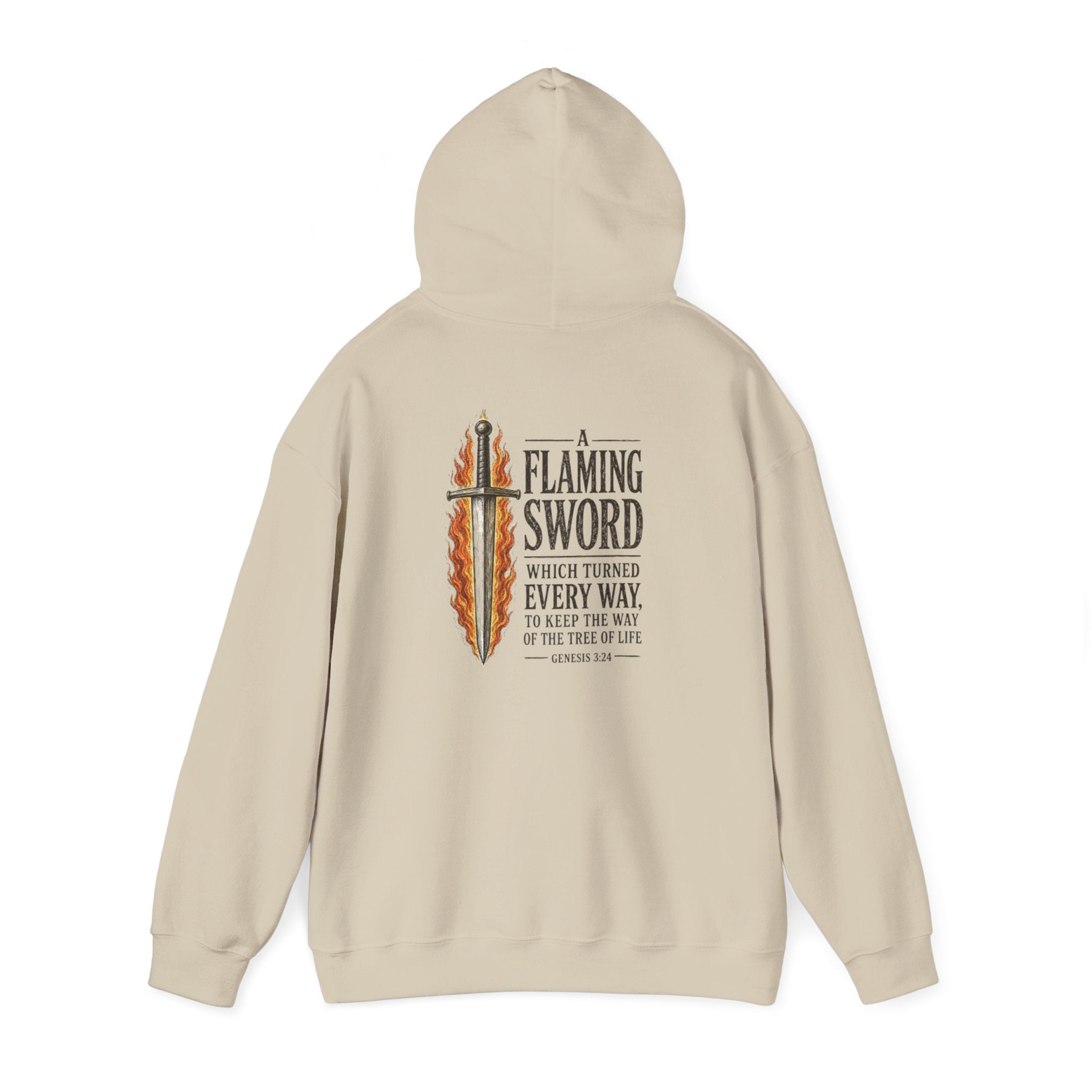 Flaming Sword Hoodie