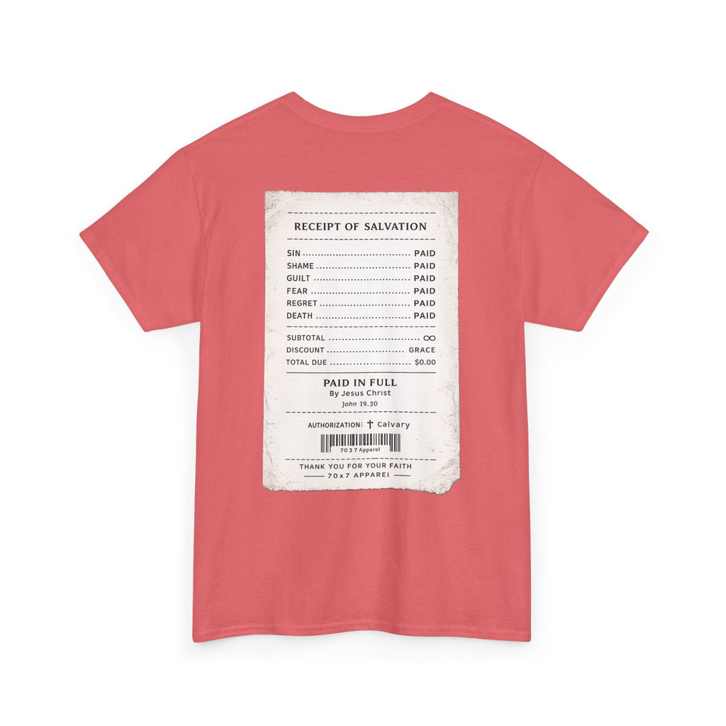 Receipt of Salvation Tee