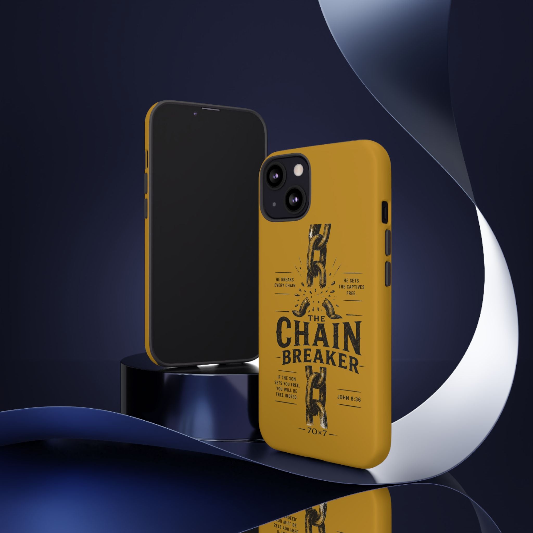 Chain Breaker Phone Case – Inspirational Christian Scripture iPhone Case