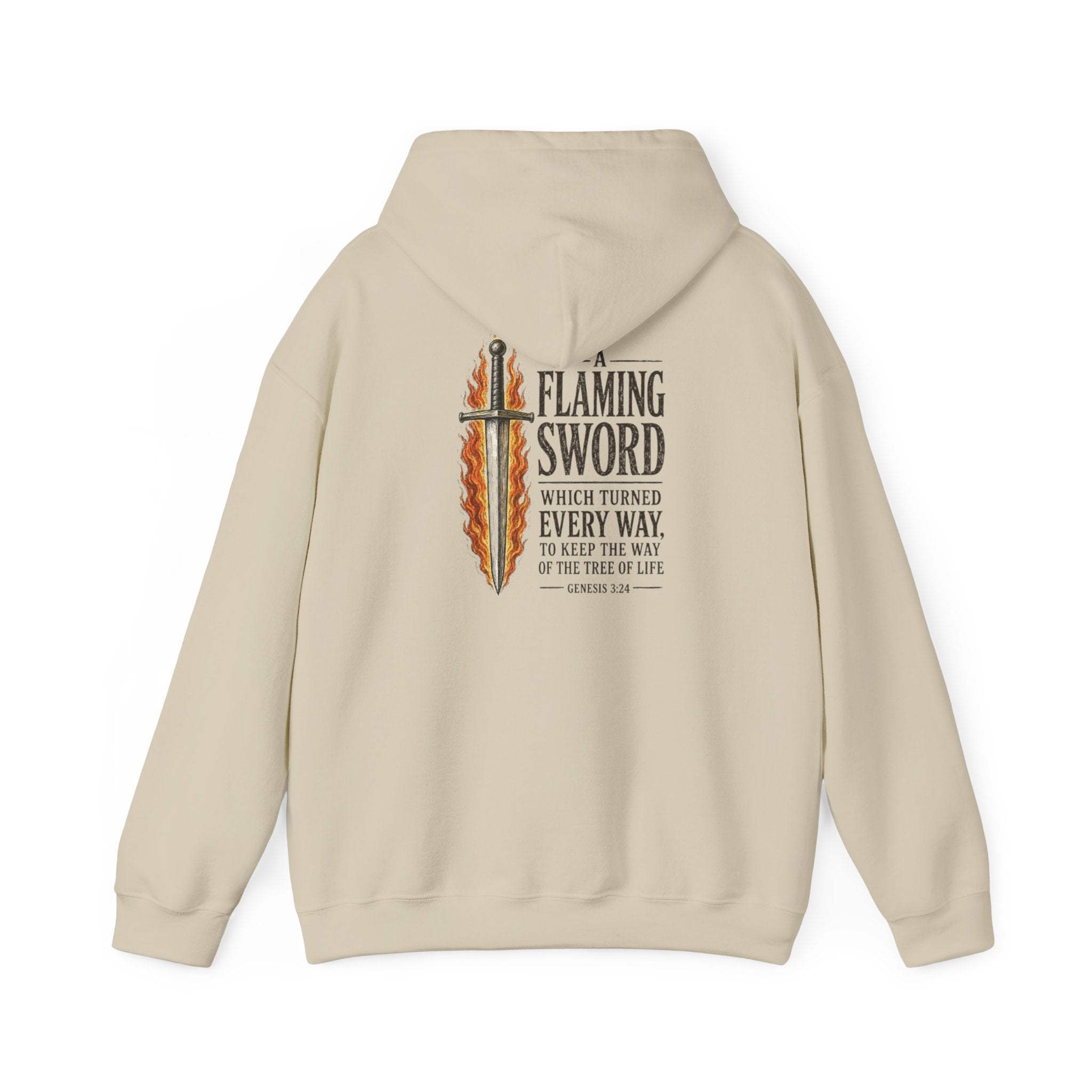 Flaming Sword Hoodie