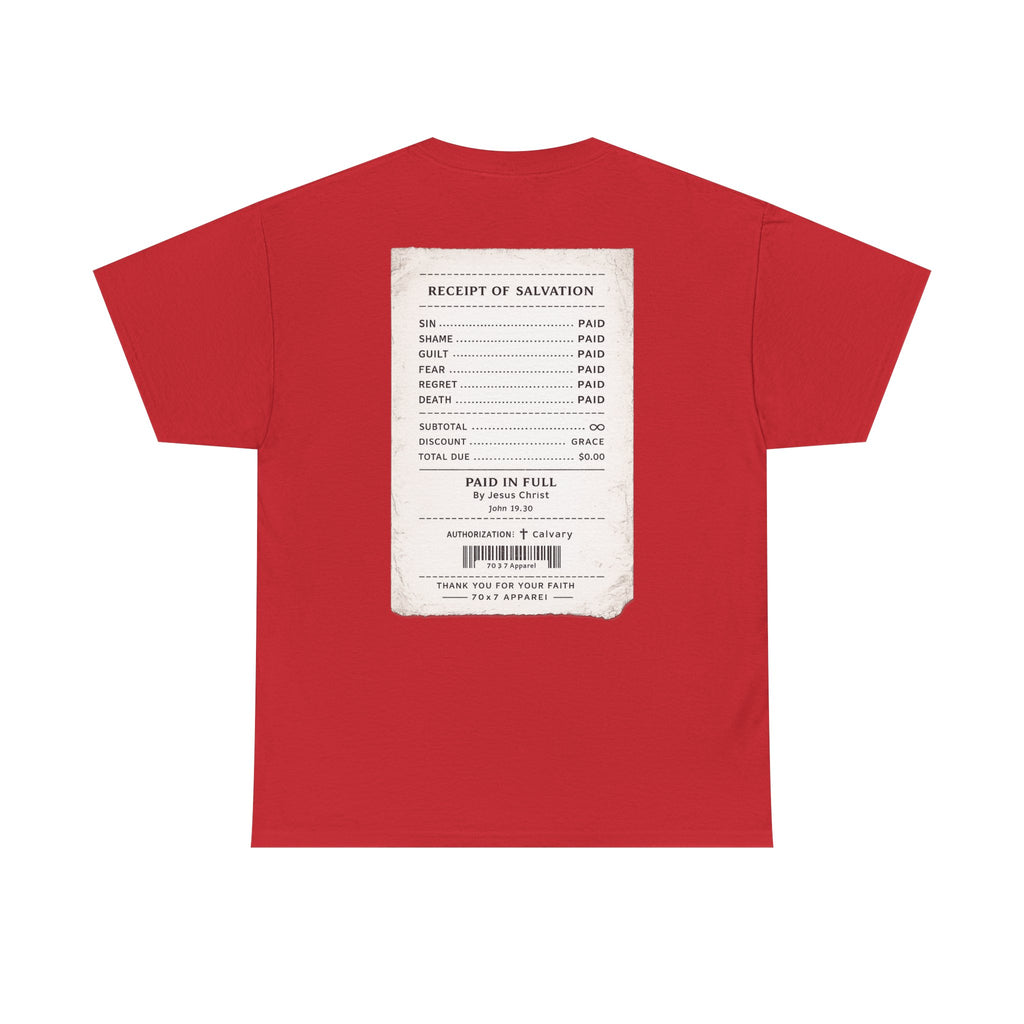 Receipt of Salvation Tee