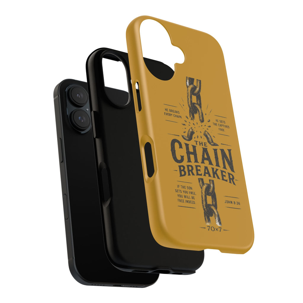 Chain Breaker Phone Case – Inspirational Christian Scripture iPhone Case