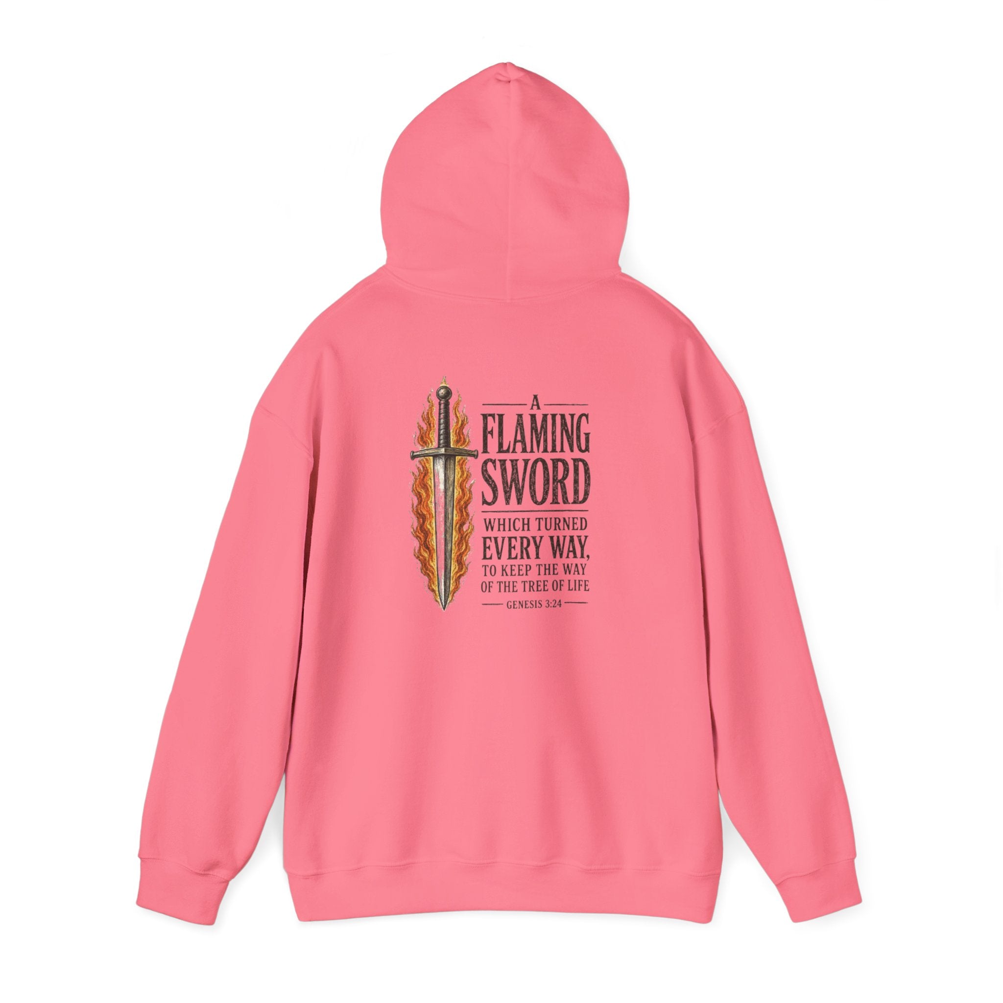 Flaming Sword Hoodie