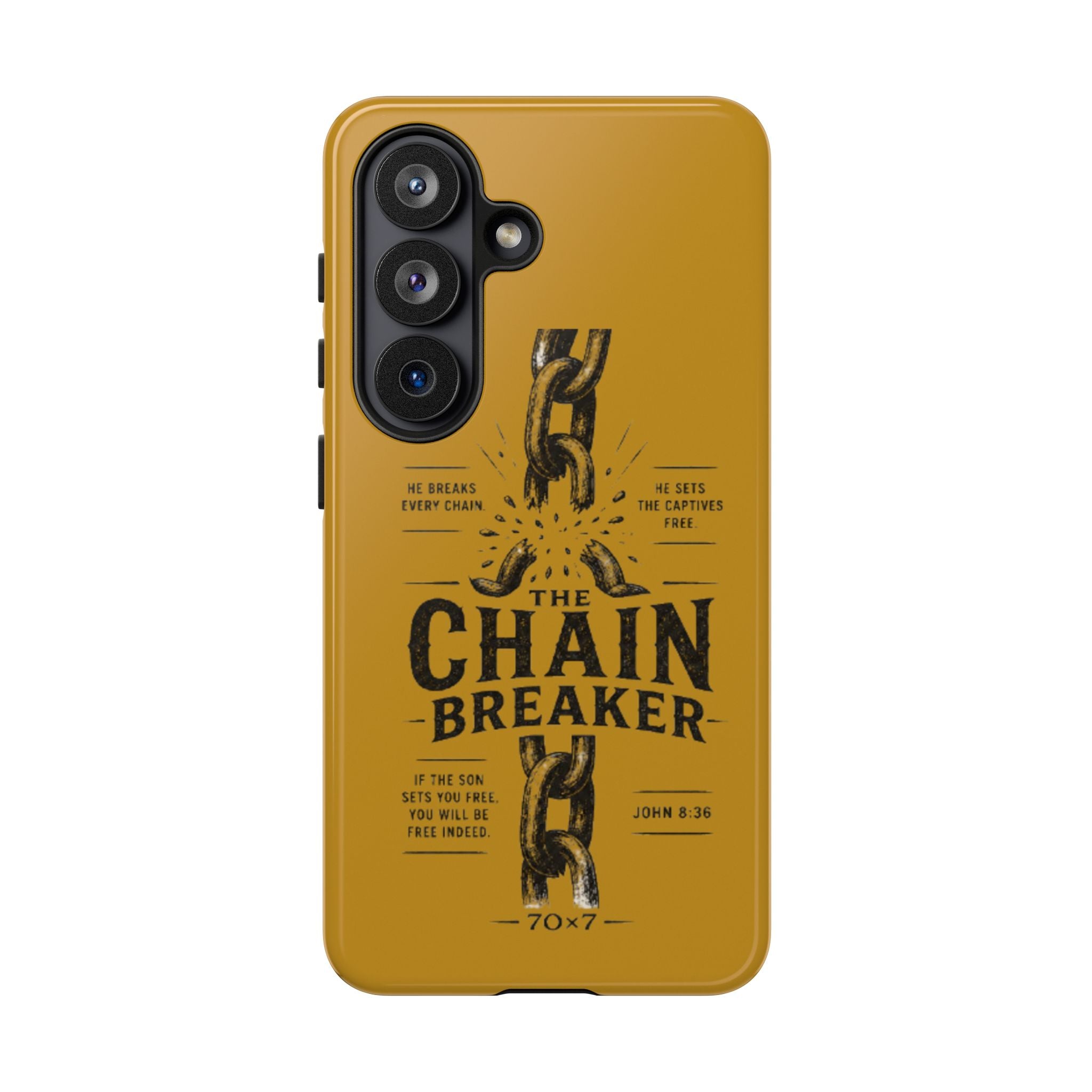 Chain Breaker Phone Case – Inspirational Christian Scripture iPhone Case