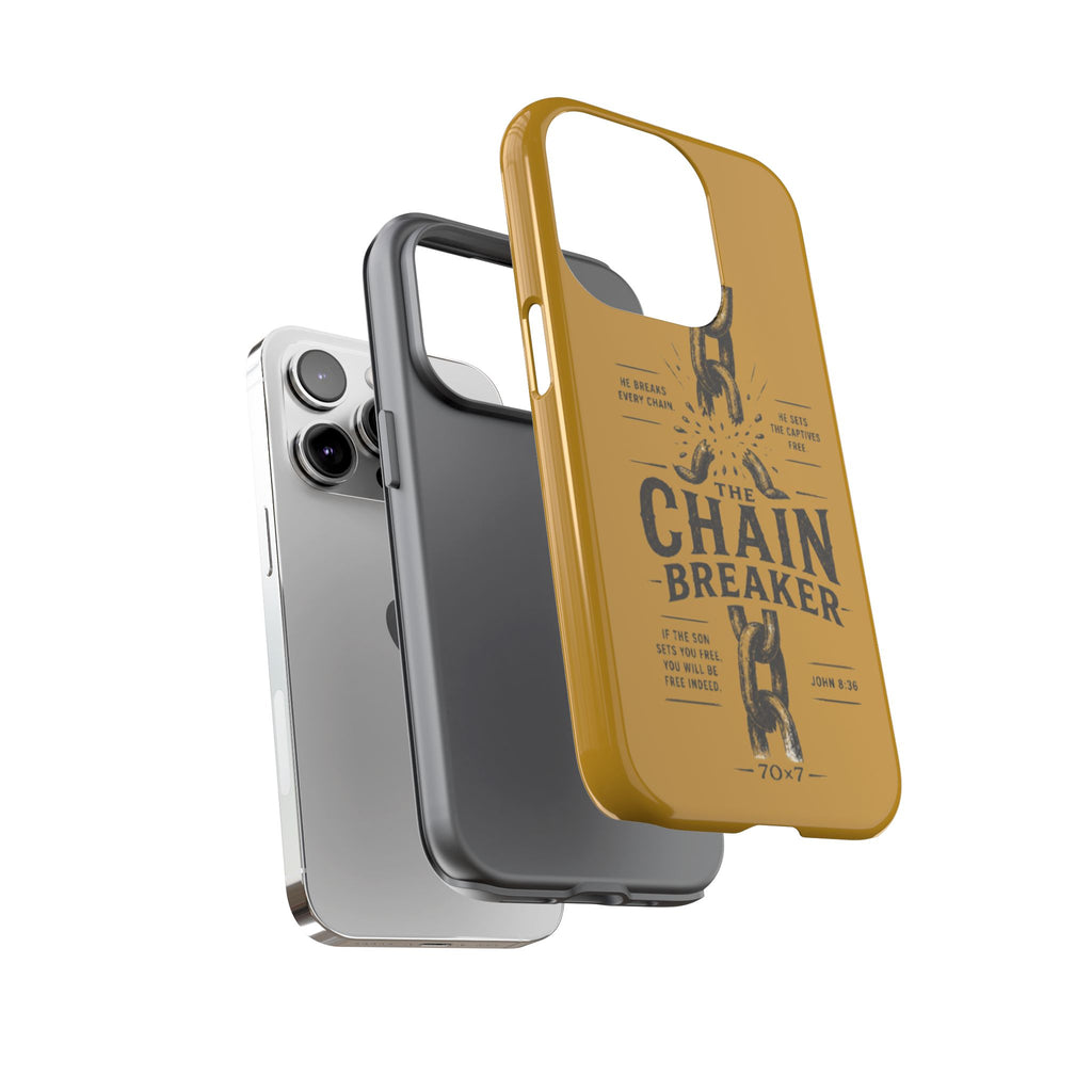 Chain Breaker Phone Case – Inspirational Christian Scripture iPhone Case