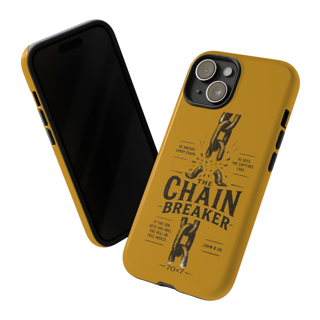 Chain Breaker Phone Case – Inspirational Christian Scripture iPhone Case