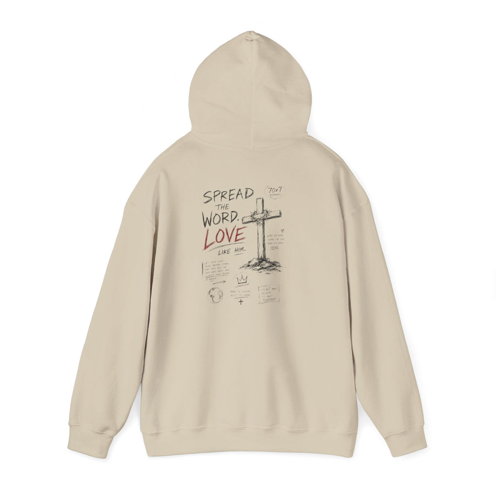 Spread the Word Cross Hoodie
