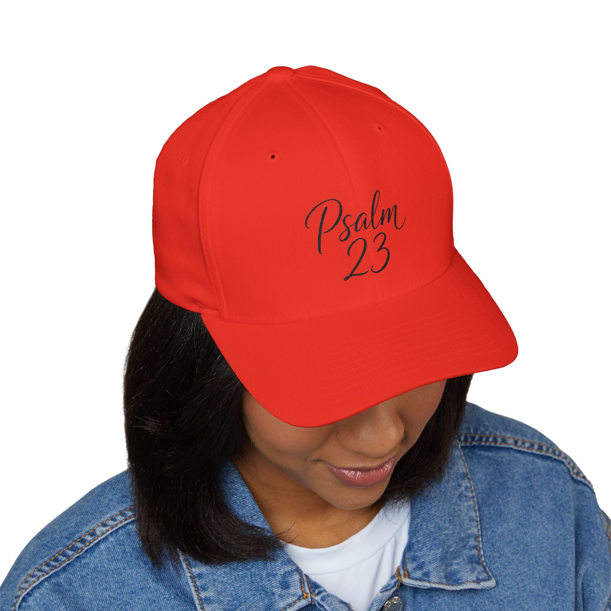 Psalm 23 Embroidered Cap