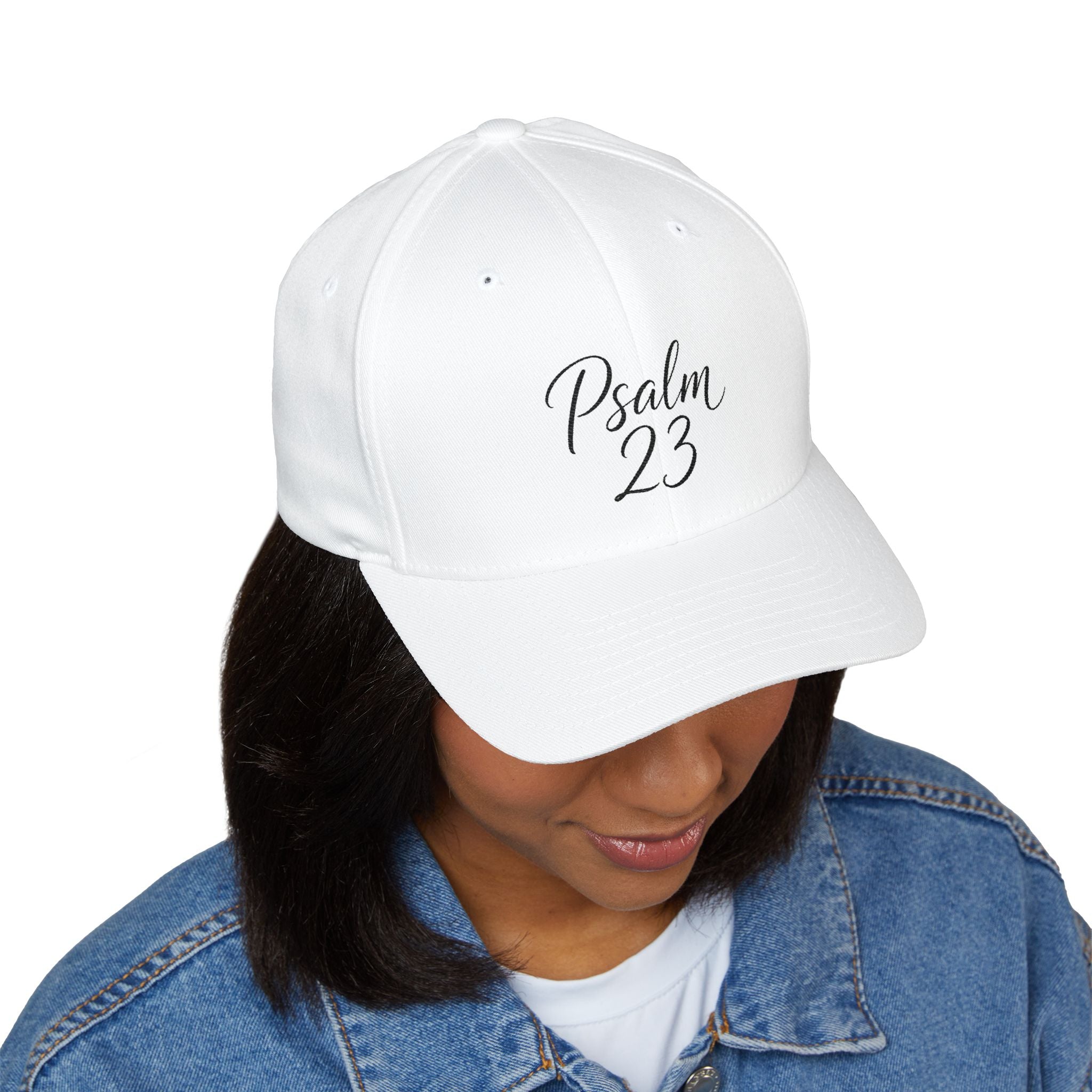 Psalm 23 Embroidered Cap