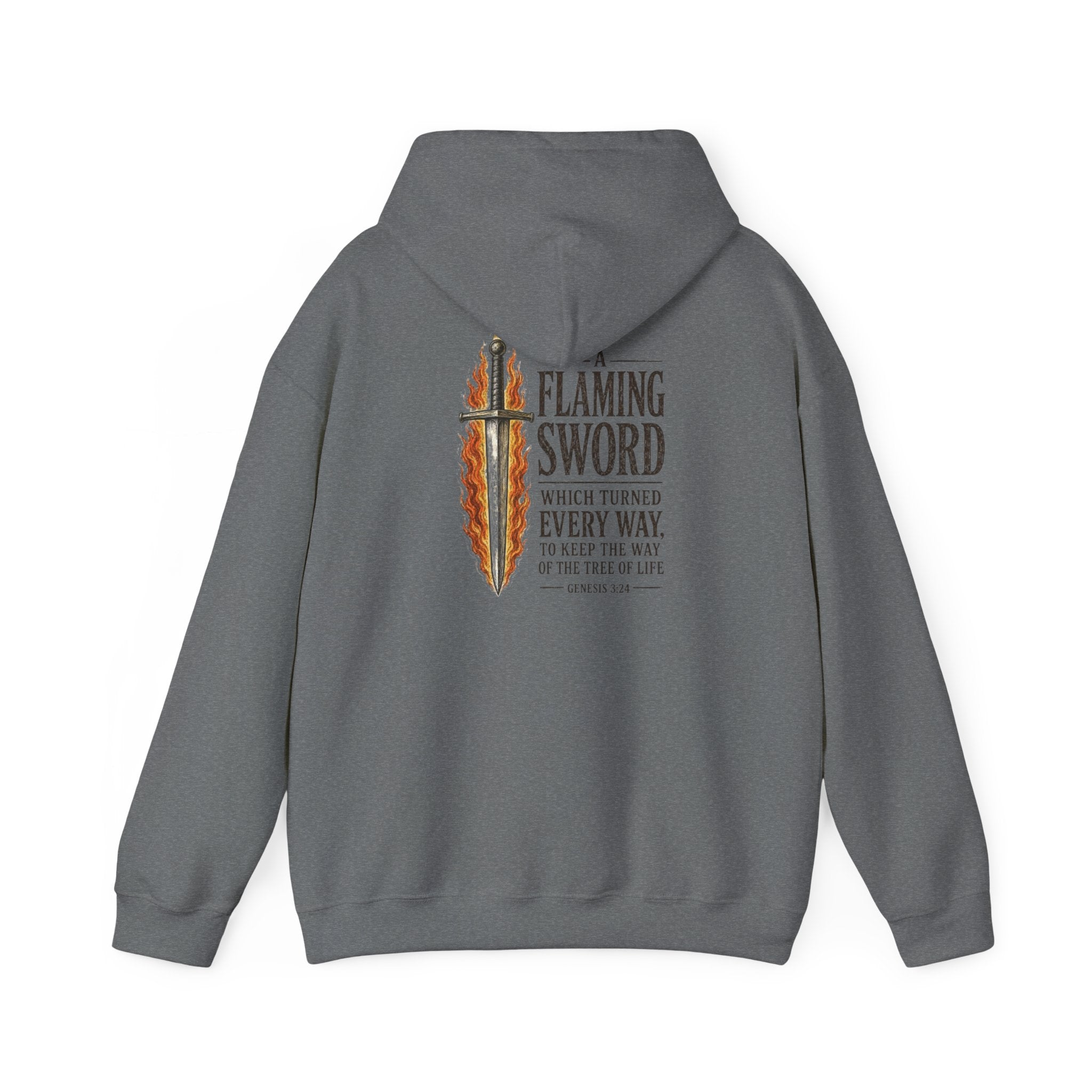 Flaming Sword Hoodie