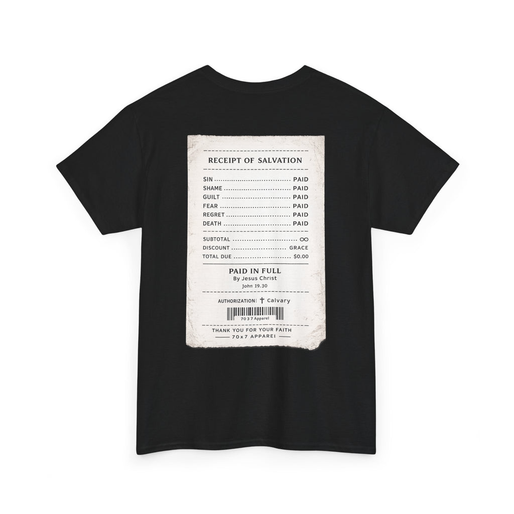 Receipt of Salvation Tee