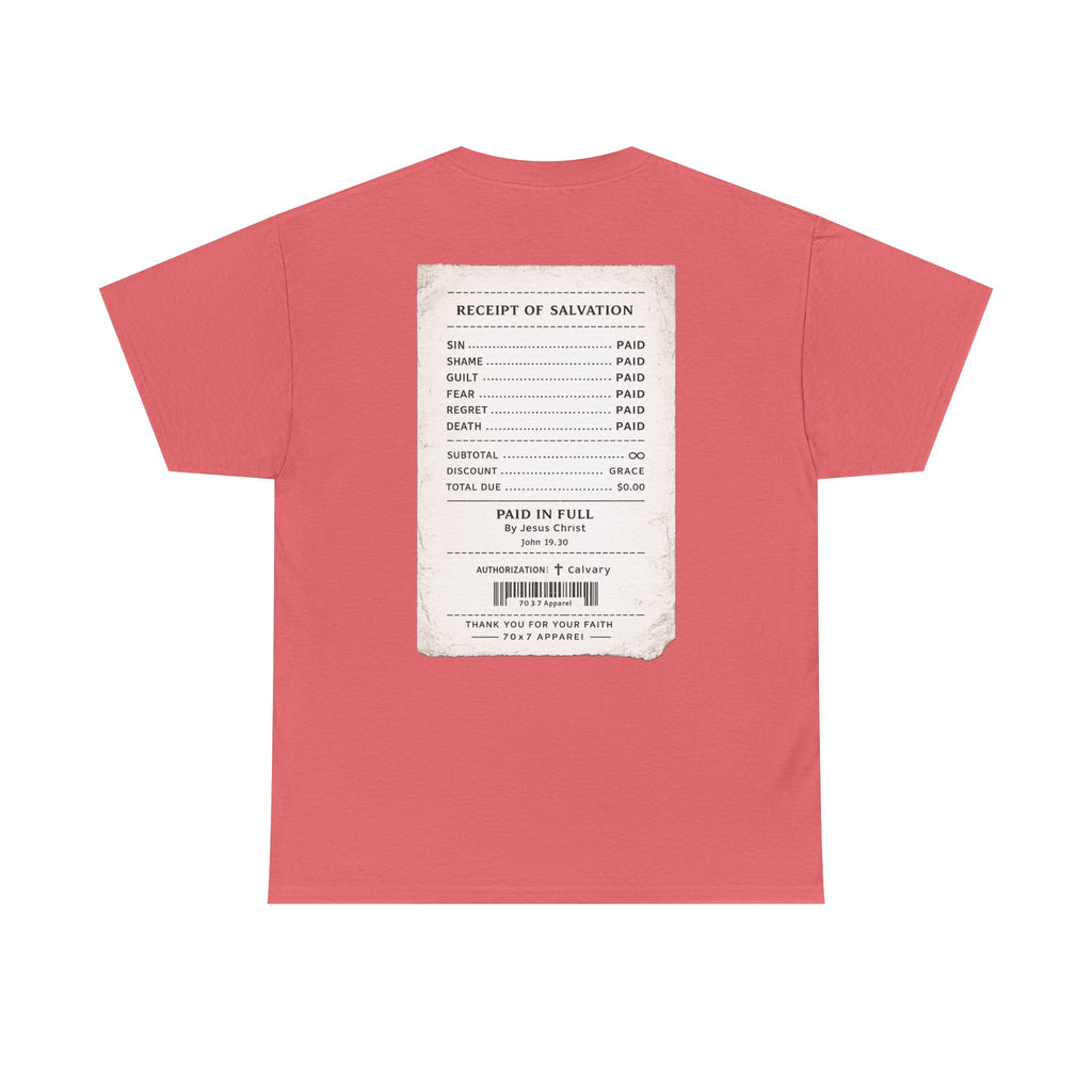 Receipt of Salvation Tee