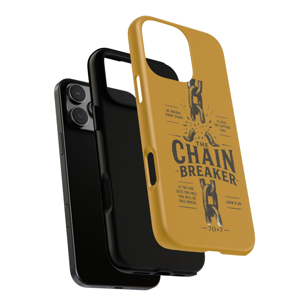 Chain Breaker Phone Case – Inspirational Christian Scripture iPhone Case