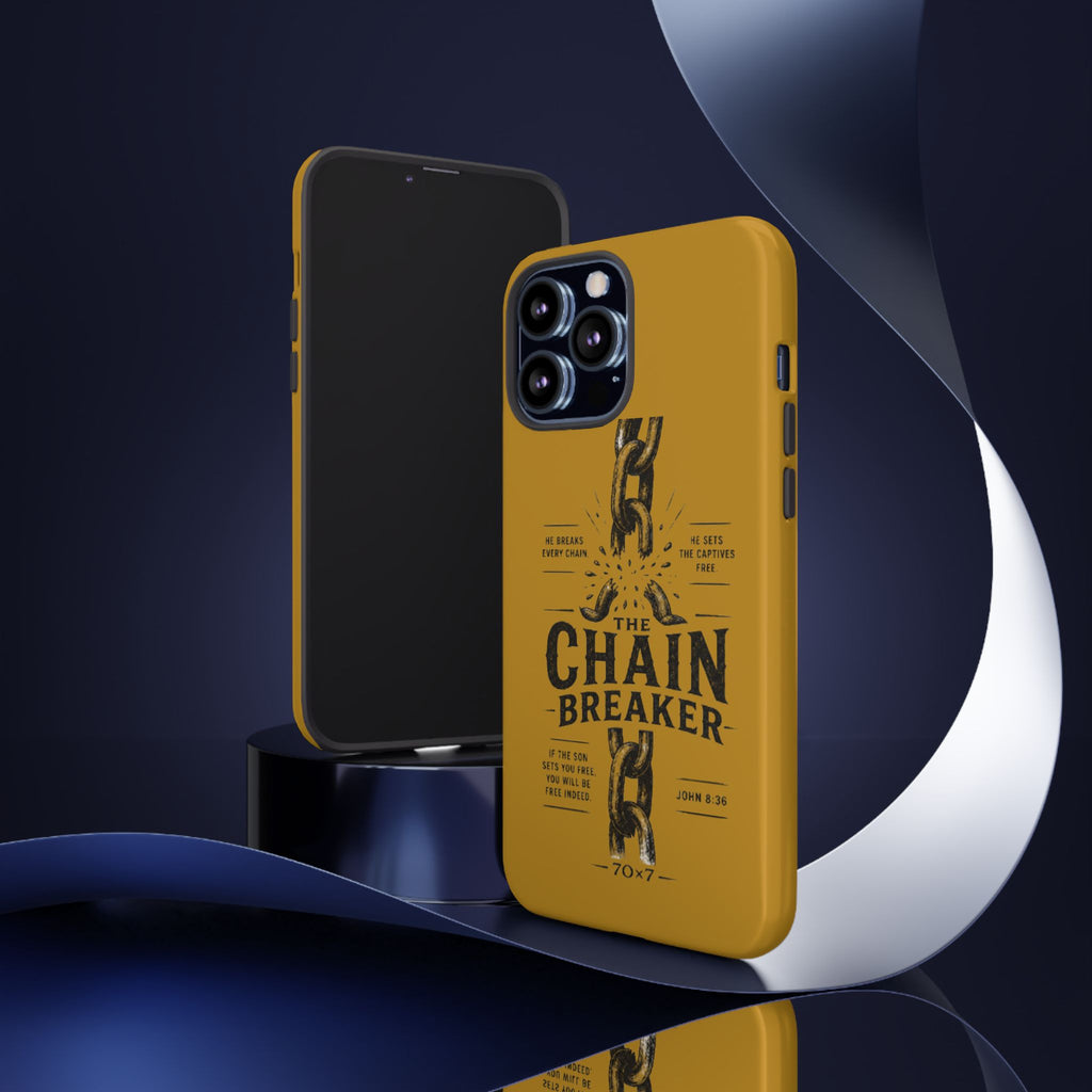 Chain Breaker Phone Case – Inspirational Christian Scripture iPhone Case