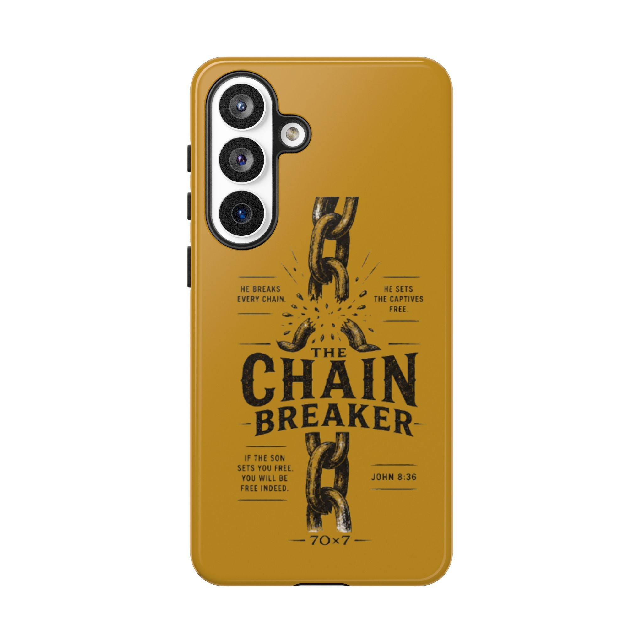 Chain Breaker Phone Case – Inspirational Christian Scripture iPhone Case