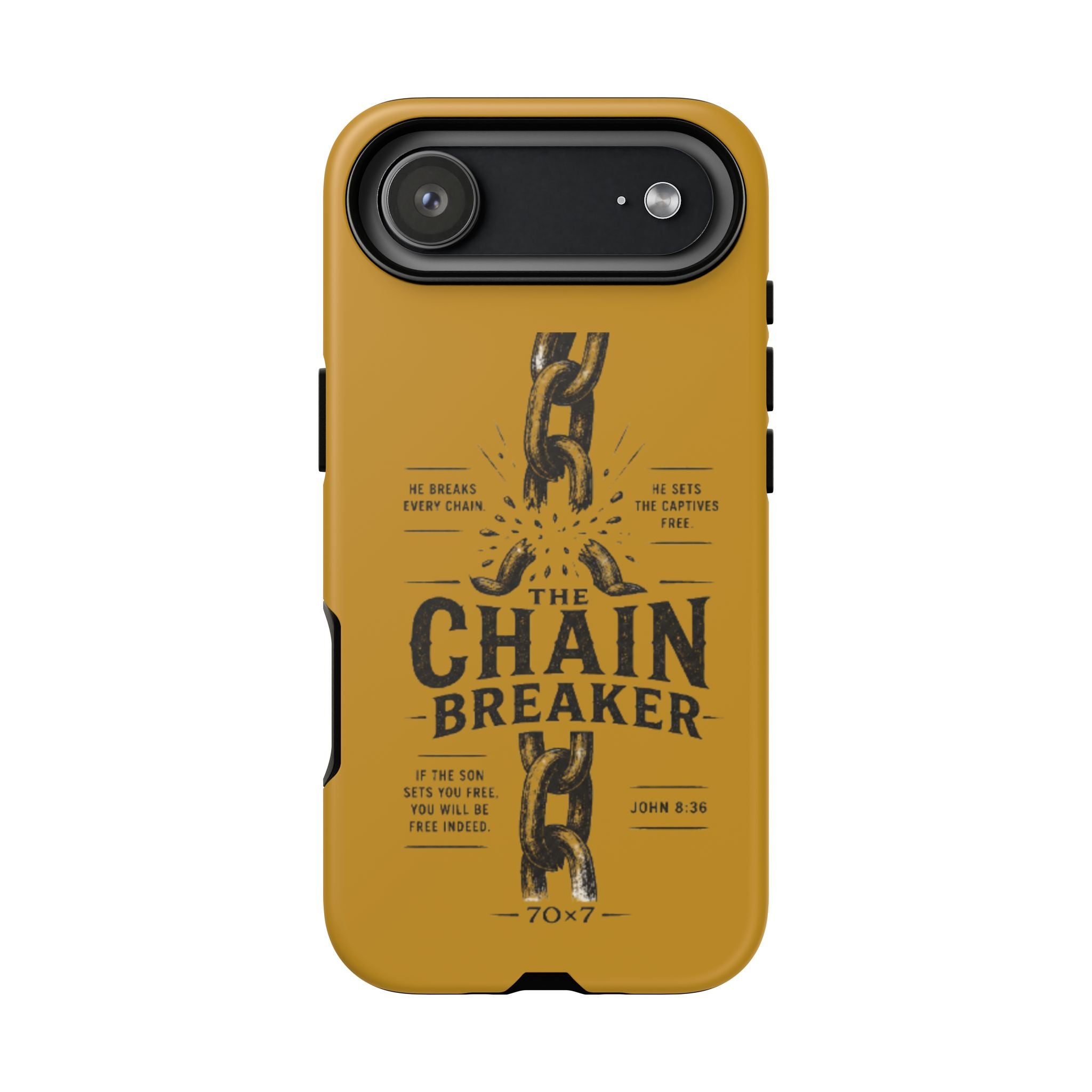 Chain Breaker Phone Case – Inspirational Christian Scripture iPhone Case