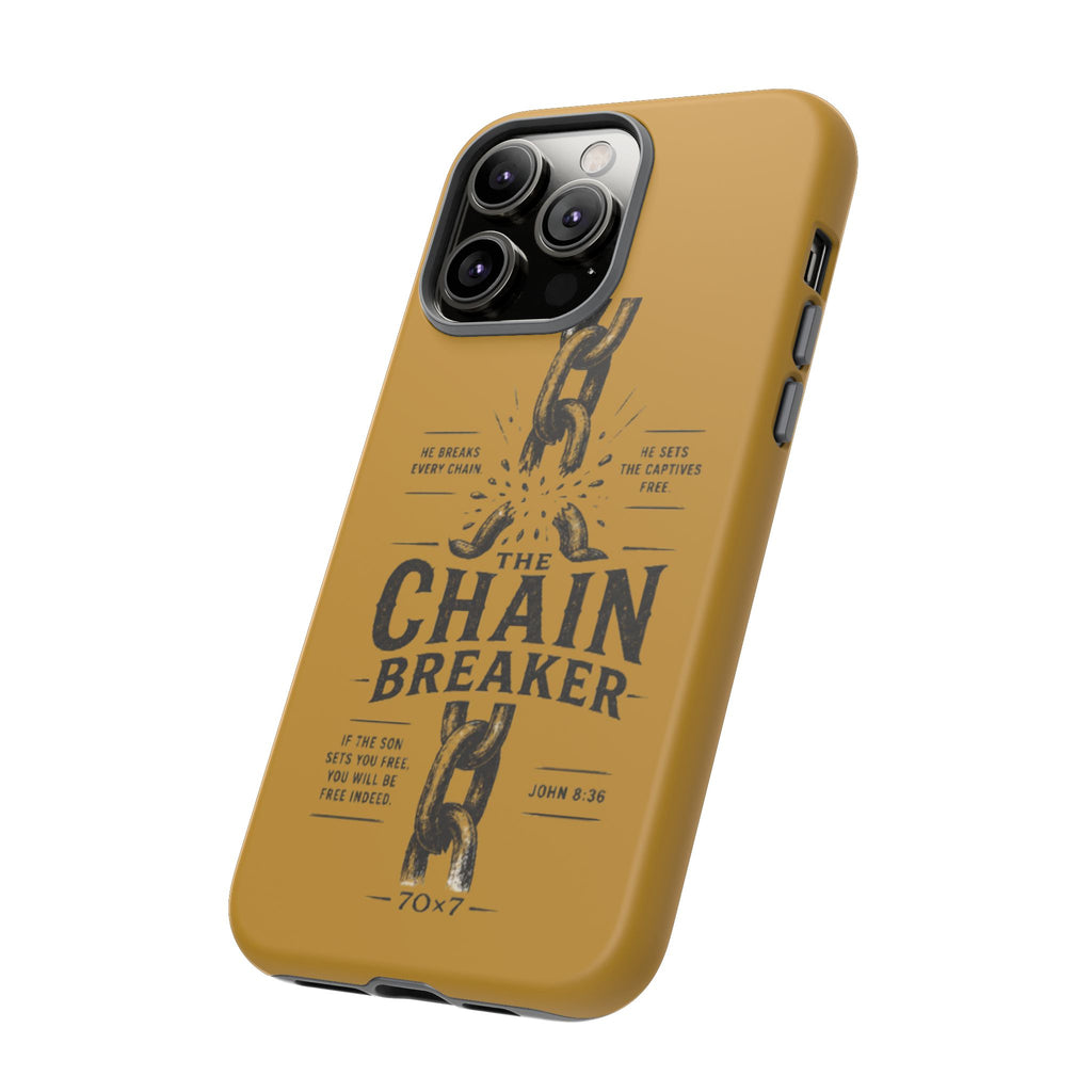 Chain Breaker Phone Case – Inspirational Christian Scripture iPhone Case